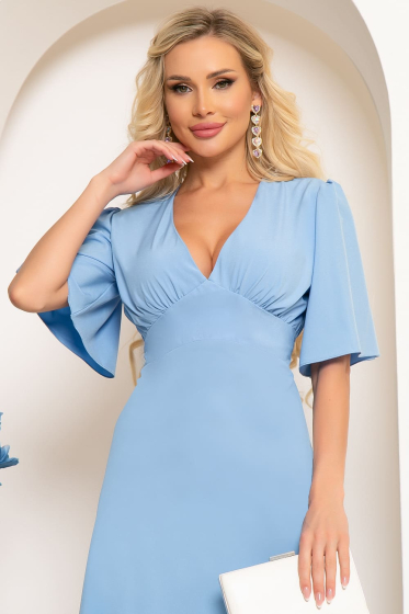 Платье "Гвинет" (голубое) П3999